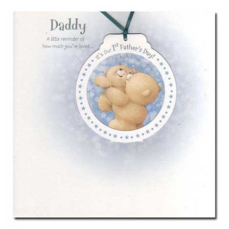 Daddy 1st Fathers Day Photo Card